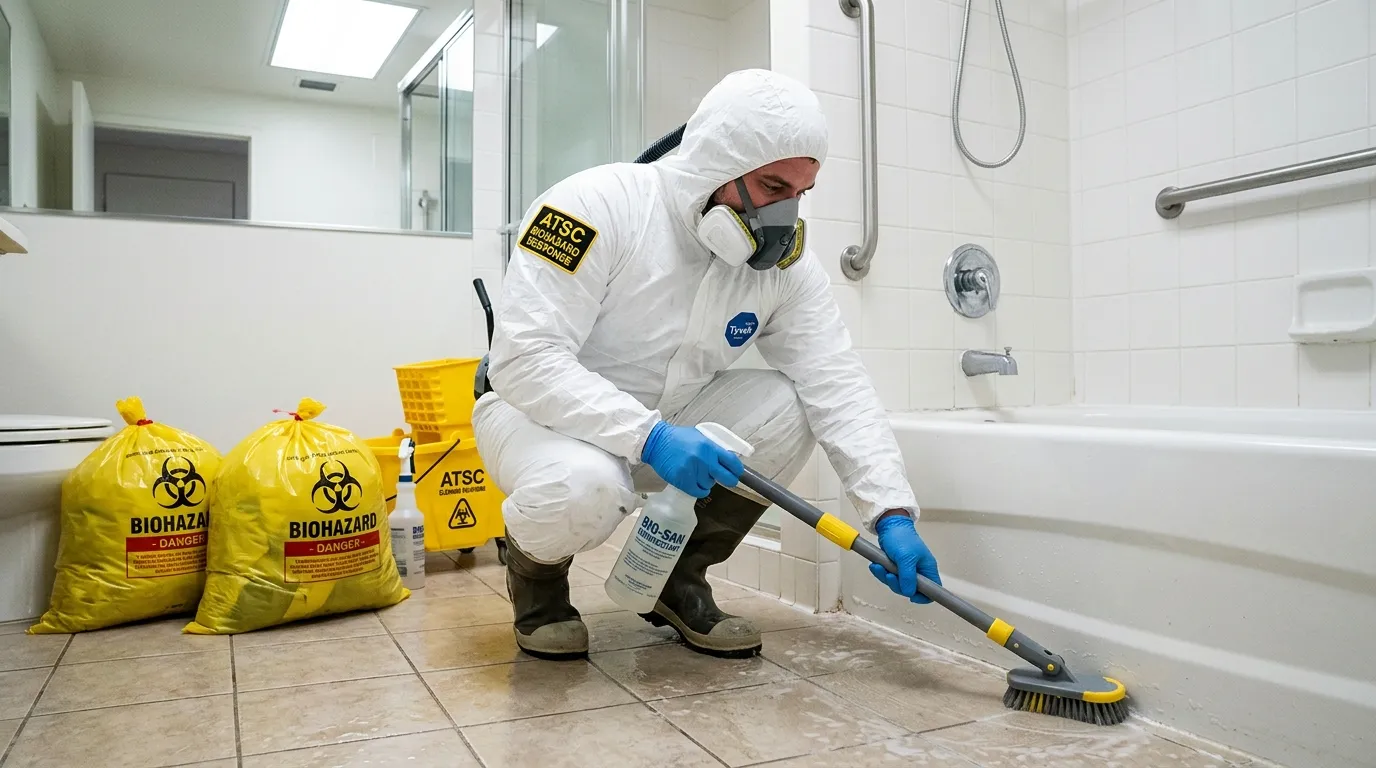 Decontamination equipment deployed for Blood Cleanup in Westchester